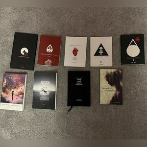 Poetry Book Bundle RH Sin Rupi Kaur Atticus Samantha King